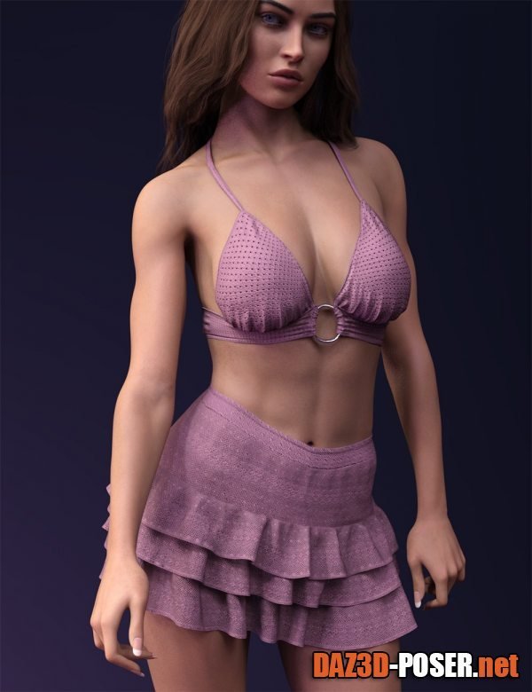 Dawnload X-Fashion dForce Embroidery Style Set for Genesis 8 and 8.1 Females for free