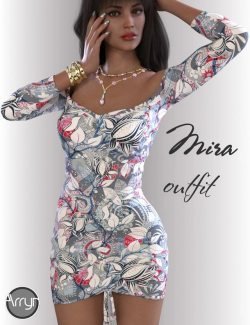 dForce Mira Outfit for Genesis 8.1 Females