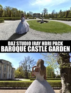 Baroque Castle Garden - Daz Studio Iray HDRI Pack