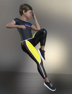 dForce Klareyn Sport Pack for Genesis 8 Female(s)