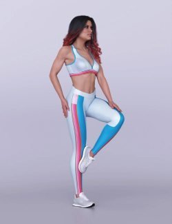 S3D Fitness Clothes for Genesis 8 Females