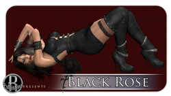 Black Rose Gothic Clothing for V4