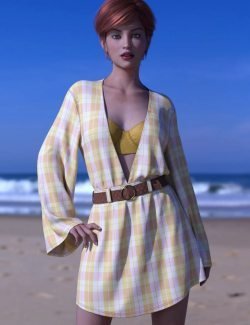 dForce Malibu Heat Outfit for Genesis 8 Female(s)