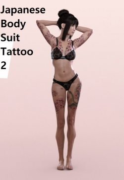 Japanese Bodysuit Tattoo for G8F N2
