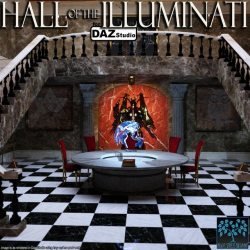 Hall of the Illuminati for Daz