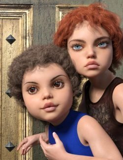 Lora and Lorel for Genesis 8 and 8.1 Female