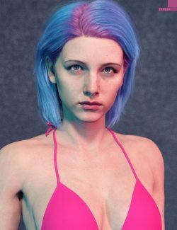 Caprica HD with HD Expressions for Genesis 8.1 Female
