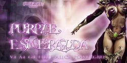 Purple Esmeralda