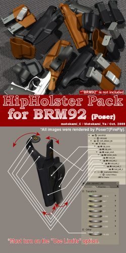 HipHolster Pack for BRM92