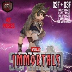 SuperHero Immortals for G2F and G3F Volume 3