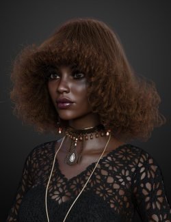 Stack Perm Hair for Genesis 3 and 8 Females