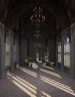 Gothic Throne Room