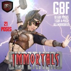 SuperHero Immortals for G8F Volume 1