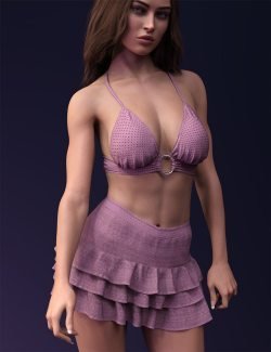 X-Fashion dForce Embroidery Style Set for Genesis 8 and 8.1 Females
