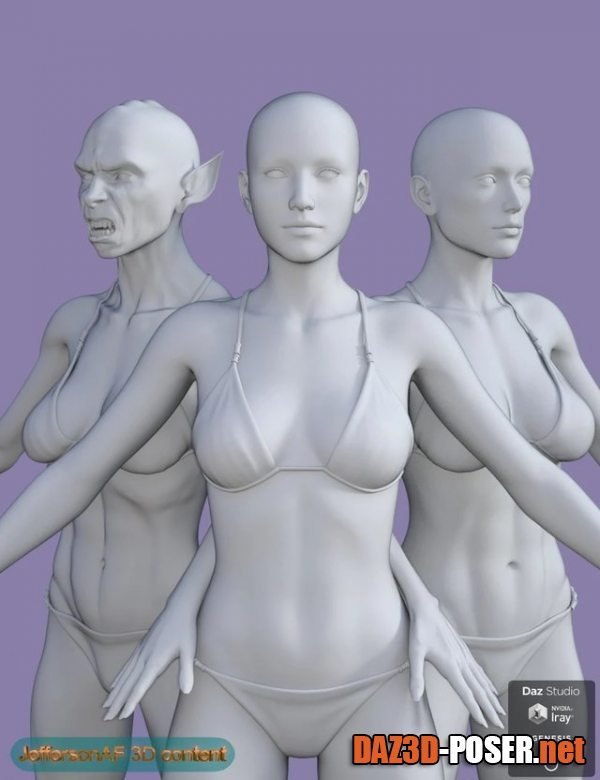 Dawnload My Shapes for Genesis 8 Female for free