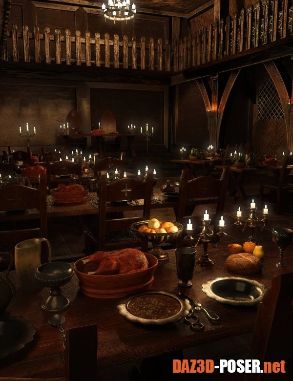 Dawnload FG Medieval Great Hall for free