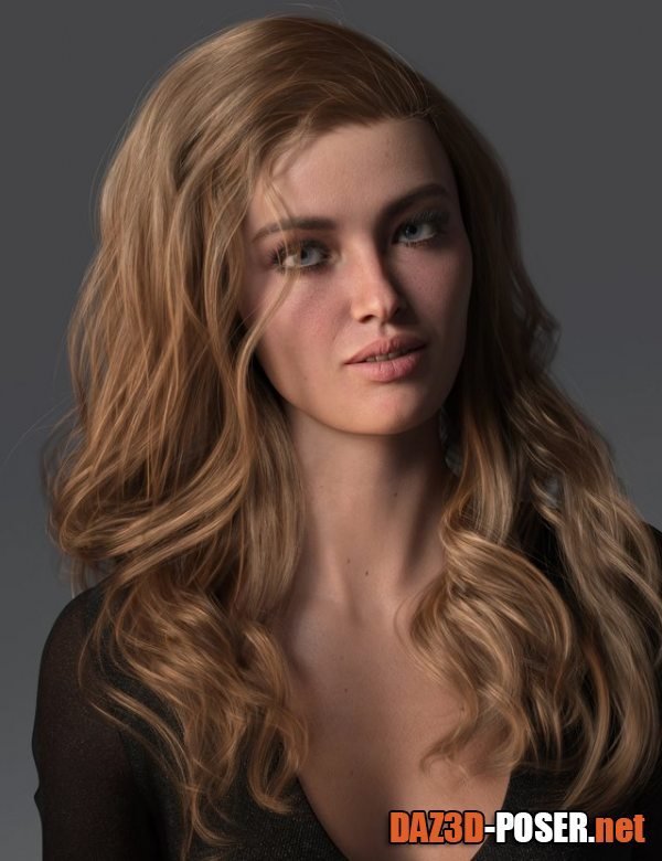 Dawnload 2021-09 Hair for Genesis 8 and 8.1 Females for free