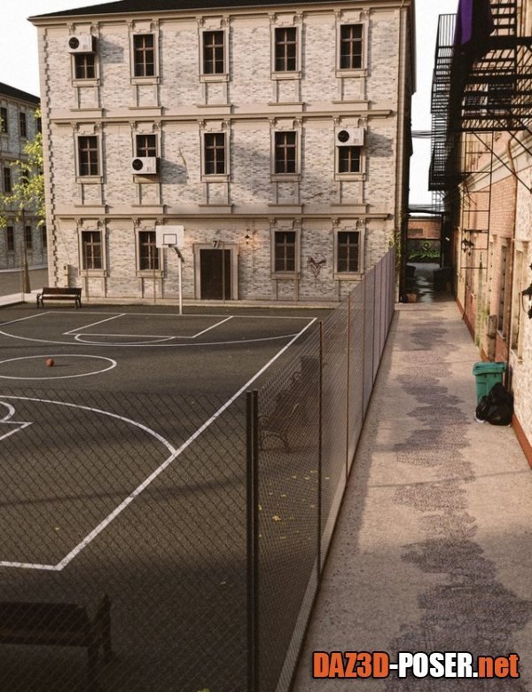 Dawnload Brooklyn Basketball Court for free
