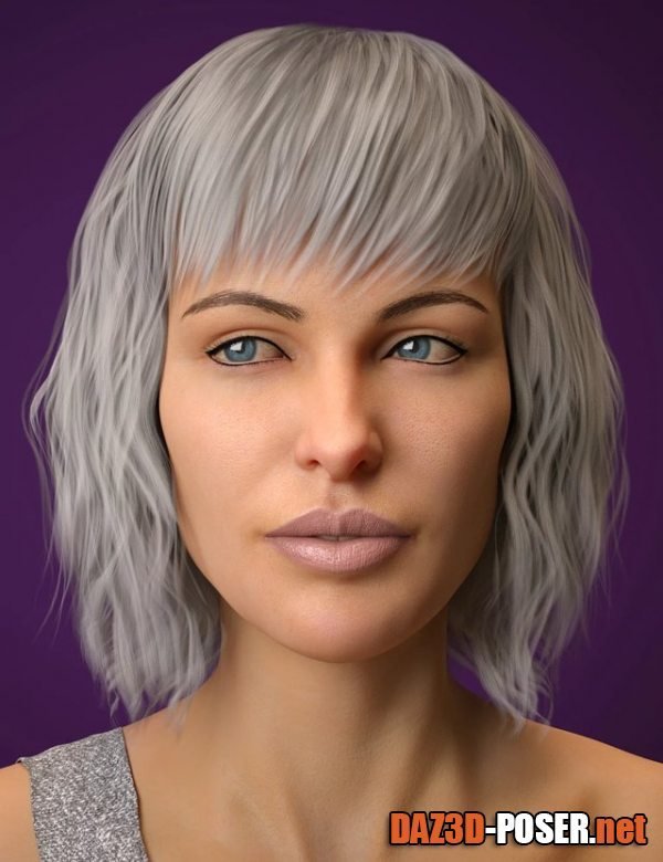 Dawnload Lenore Hair for Genesis 8 Female(s) for free