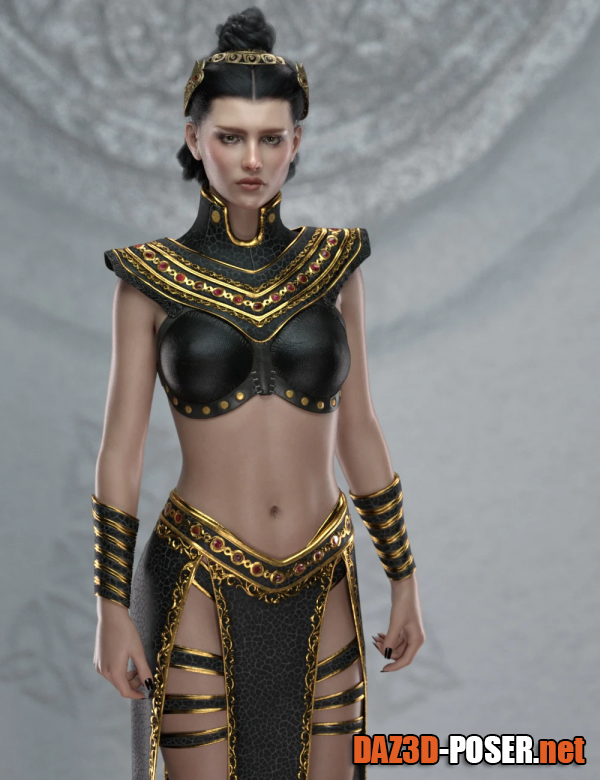 Dawnload Night Queen Outfit for Genesis 8 Female(s) for free