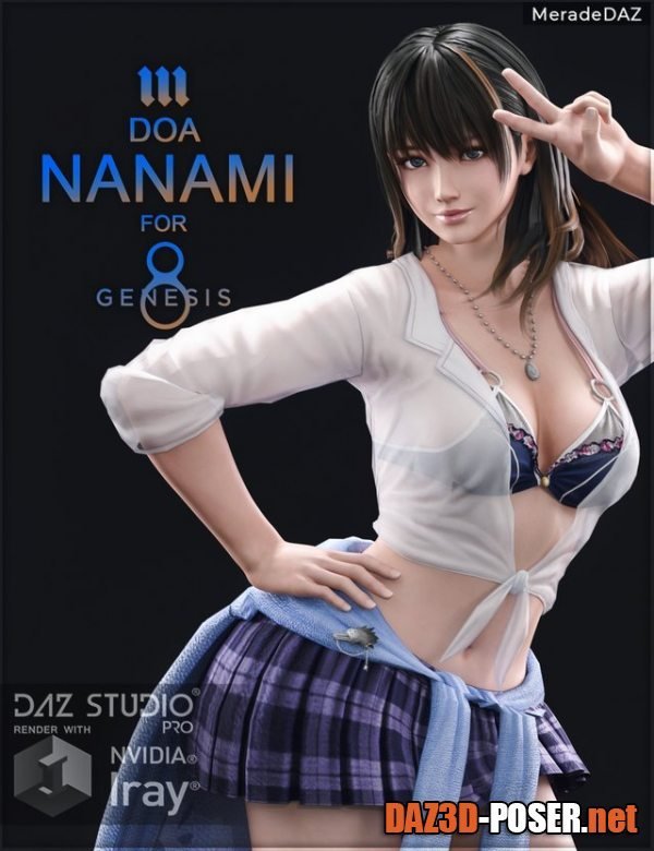 Dawnload DOA Nanami for Genesis 8 and 8.1 Female for free