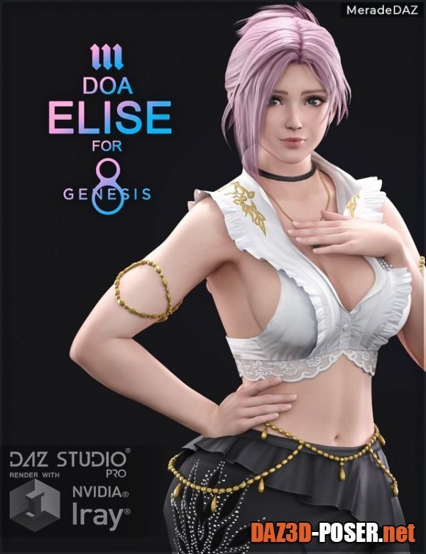Dawnload DOA Elise for Genesis 8 and 8.1 Female for free