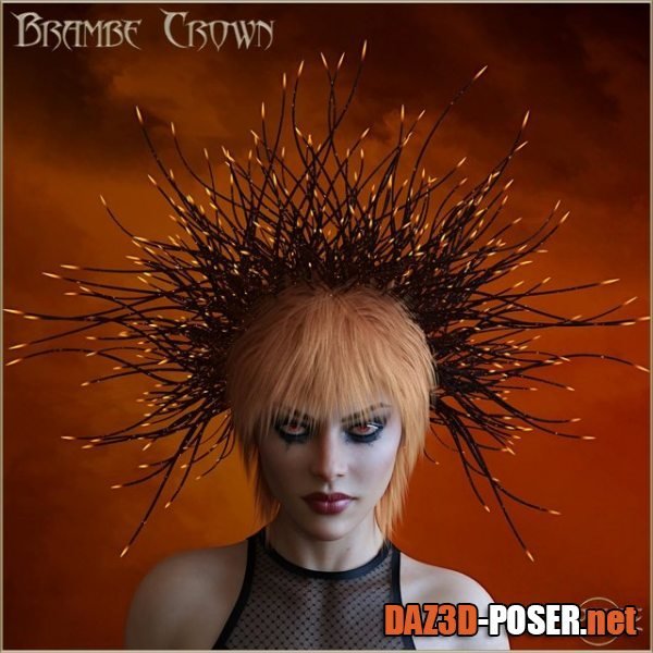 Dawnload Prae-Bramble Crown For G3 G8 Daz for free