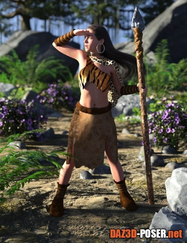 Dawnload dForce Wild Woman Outfit for Genesis 8 Female for free