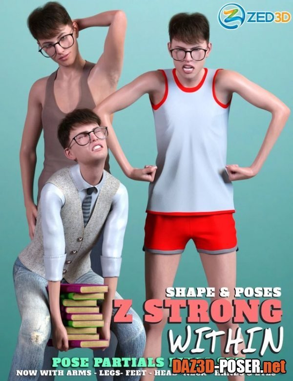 Dawnload Z Strong Within Shape and Pose Mega Set for free