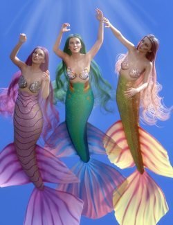 PhilW's Mermaid Tail Textures for Coral 8.1