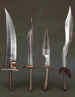 Fantasy Knife for Genesis 8