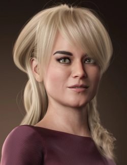 Back Updo Hair for Genesis 3 and 8 Female(s)