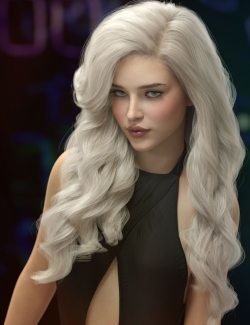 Ursula Hair for Genesis 3, 8, and 8.1 Females