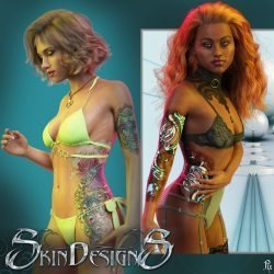 SkinDesignS for Genesis 3 and 8 Females