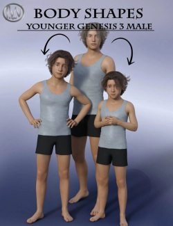 Body Shapes: Younger Genesis 3 Male