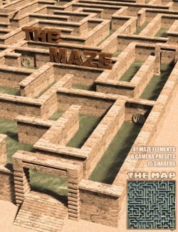 The Maze - Huge Labyrinth for Daz Studio