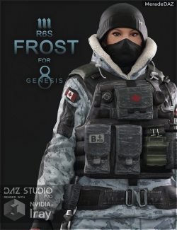 R6S Frost for Genesis 8 and 8.1 Female