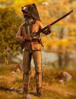 dForce Mountain Trapper Outfit for Genesis 8 Male