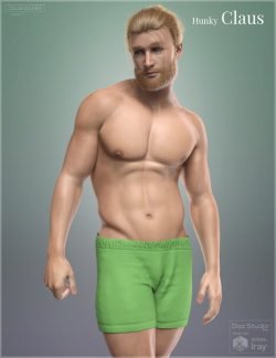 Hunky Claus for Genesis 8 Male