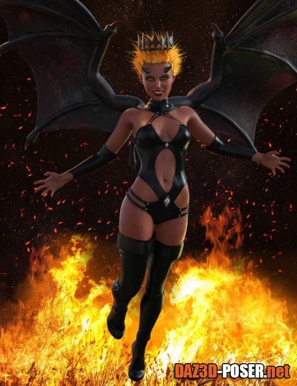 Dawnload dForce Diamond Queen Outfit for Genesis 8 Females for free