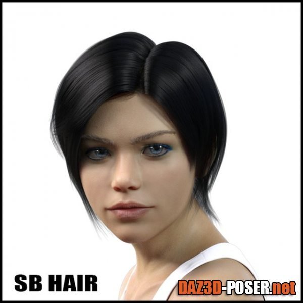 Dawnload SB Hair for Genesis 8 Female for free