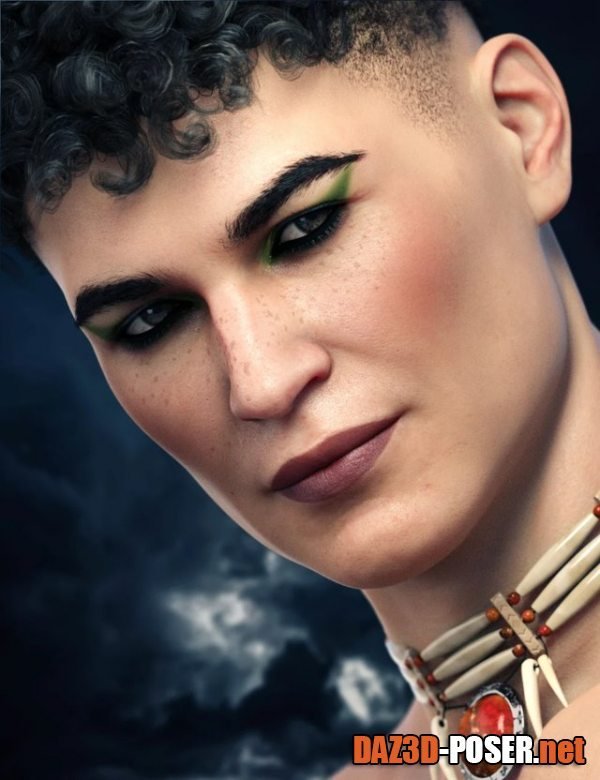 Dawnload Everyday Makeup for Genesis 8 Males for free