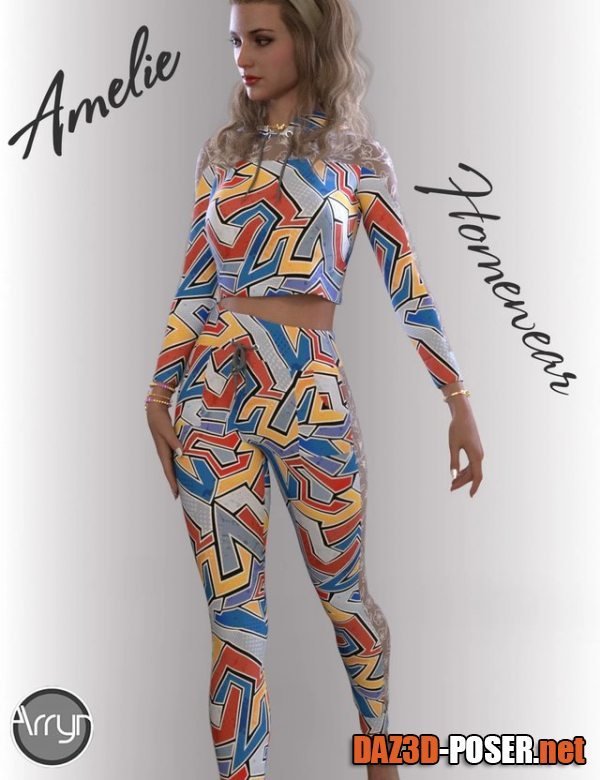 Dawnload dForce Amelie Homewear for Genesis 8.1 Females for free