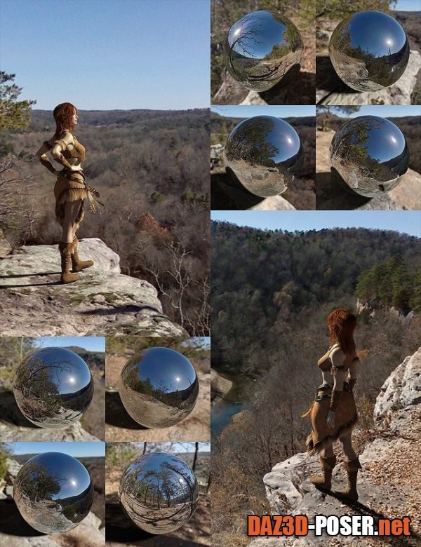 Dawnload Orestes Iray HDRI Environments - High Bluff Overlook for free