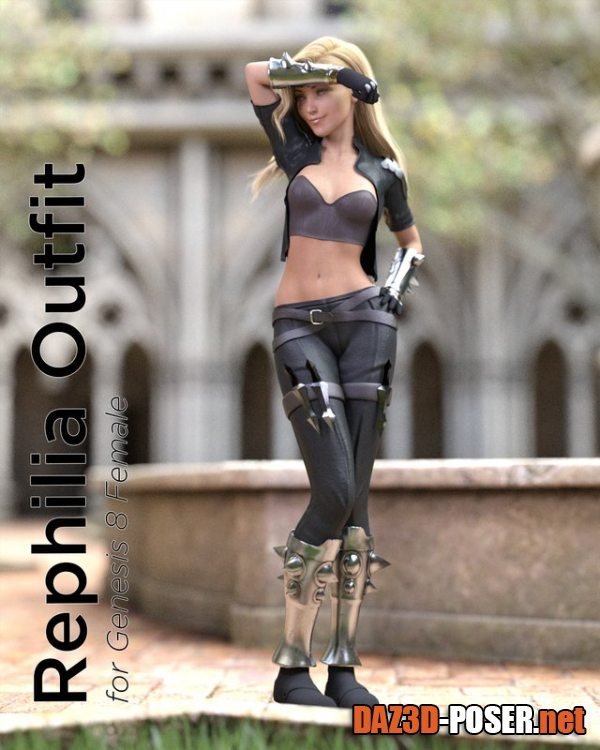 Dawnload dForce Rephilia Outfit for G8F for free