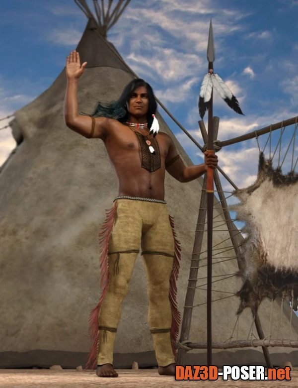 Dawnload Little Eagle Poses for Genesis 8 Male for free