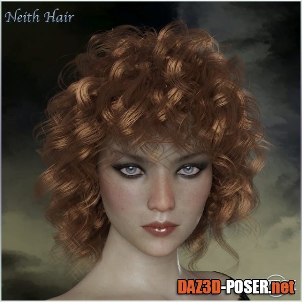 Dawnload Prae-Neith Hair For G3 G8 Daz for free