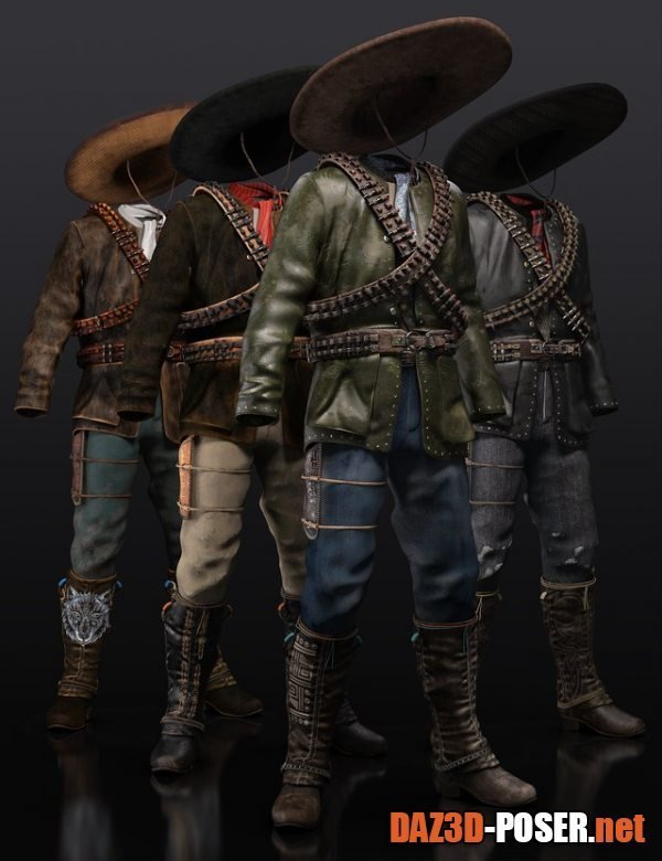 Dawnload Guerrillero Outfit Textures for free