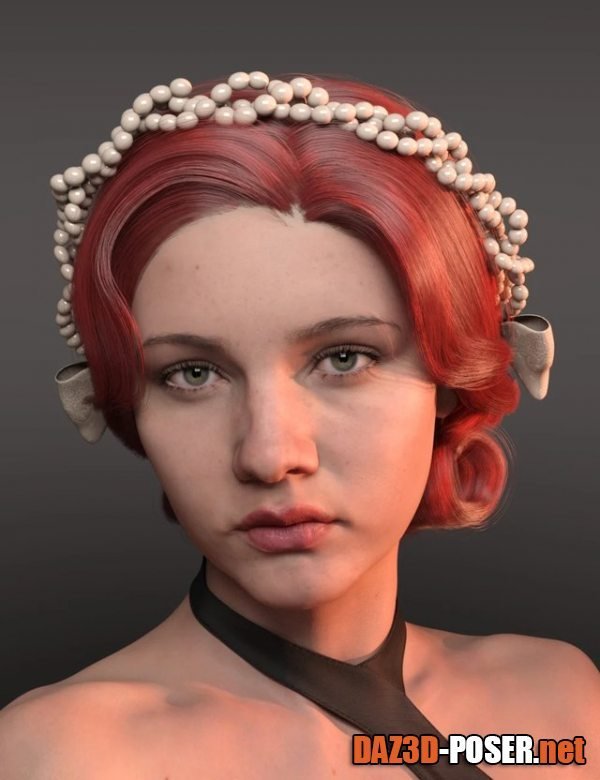 Dawnload Ler Hair for Genesis 8 and 8.1 Females for free