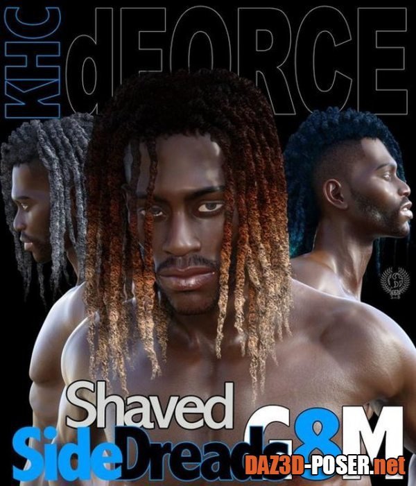 Dawnload Shaved Side Dreads G8M for free